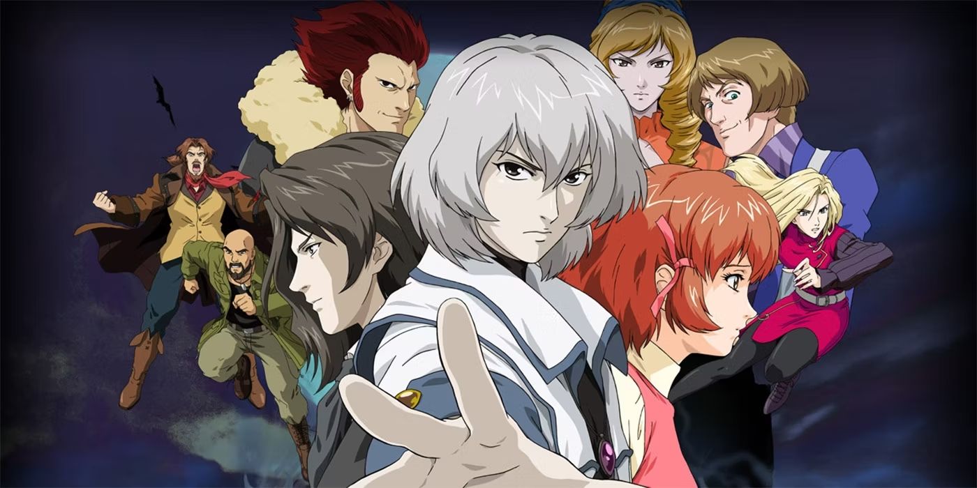 The main cast of Castlevania Dawn of Sorrow
