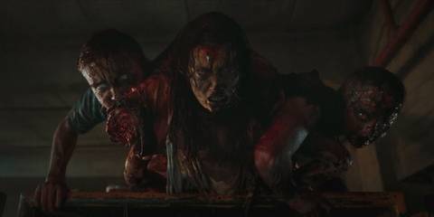 The Marauder in the basement in Evil Dead Rise