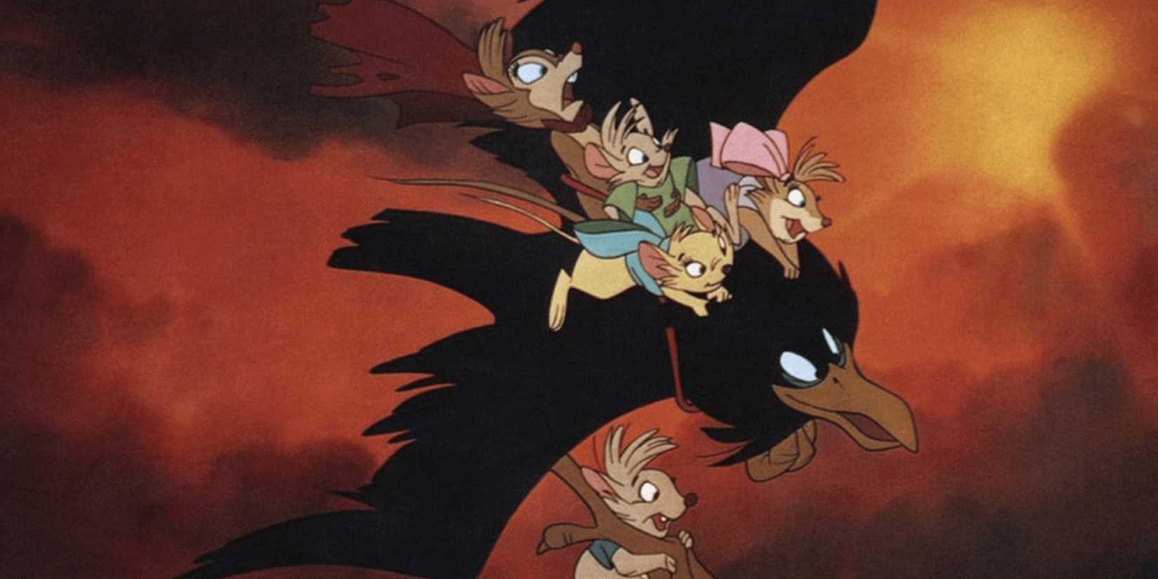 The characters in The Secret of Nimh