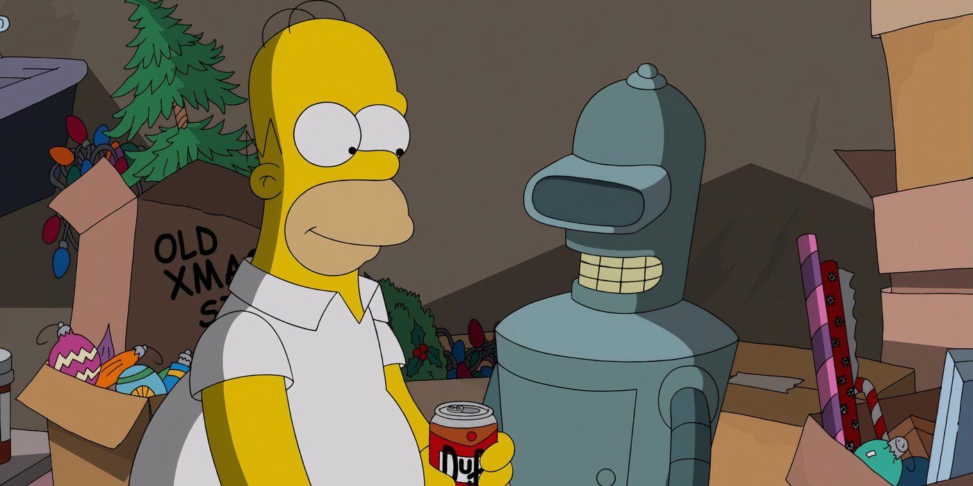 Futurama Season 12's New Simpsons Cameo Makes Matt Groening's 10-Year-Old Crossover Episode Even Better