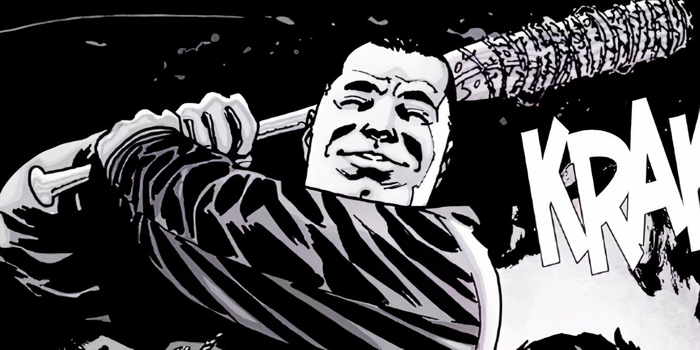 My Icon Art & Clothing Walking Zombie Negan Lucille Is Thirsty - Foto 10