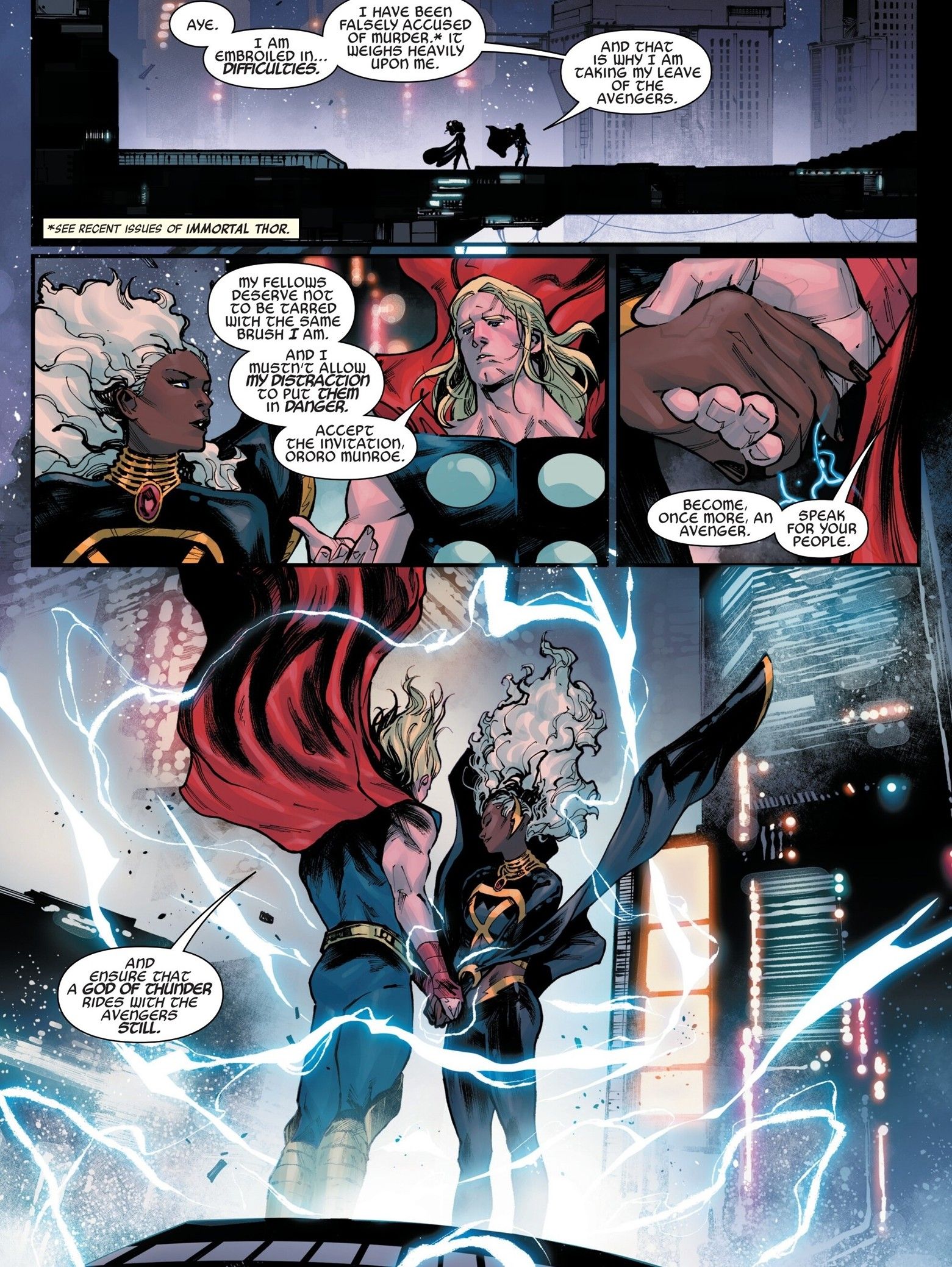 Thor Officially Debuts a Hidden Power He Only Uses When He's Desperate