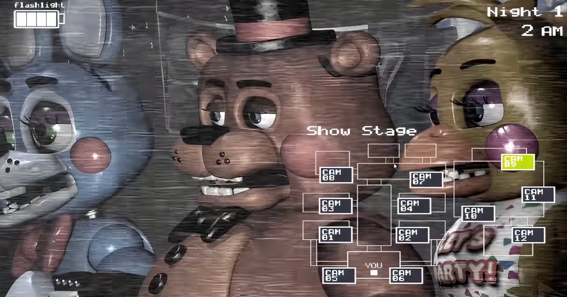 Все аниматроники в FNAF 2: от наименее до самых страшных