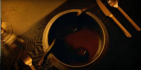 snake in soup in American Horror Story Apocalypse 
