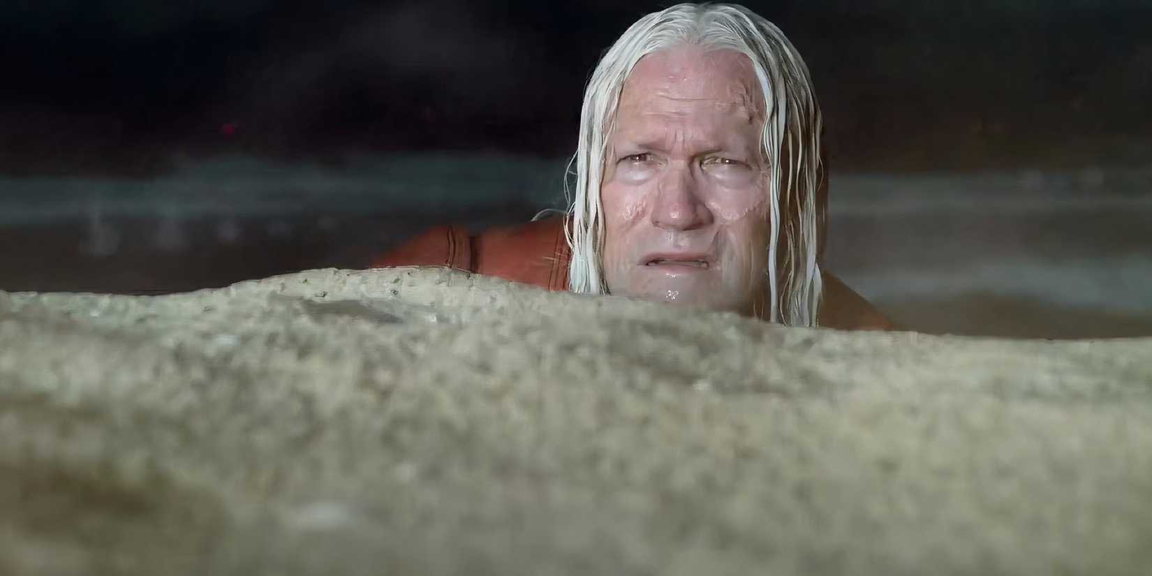 Michael Rooker as Savant during the Suicide Squad beach mᴀssacre