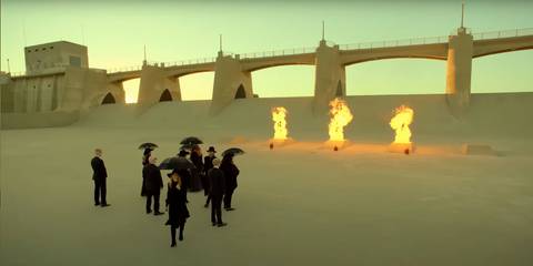 Ms Mead burned at the stake in American Horror Story