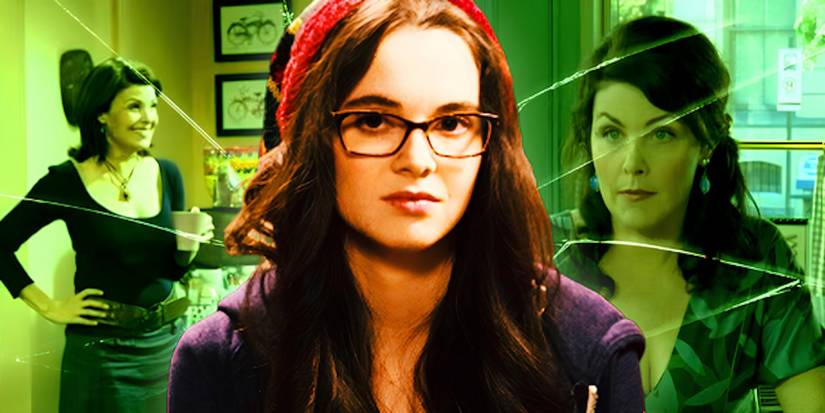 Vanessa Marano como April e Sherilyn Fenn como Anna em Gilmore Girls