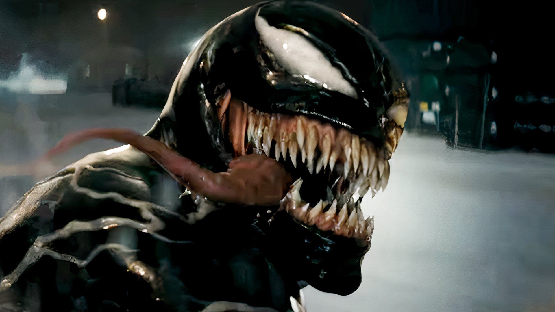 "¡Eddie! ¡Ahora somos una cucaracha!": Venom se reúne con Eddie Brock de Tom Hardy en el set de arte de Marvel después del último baile