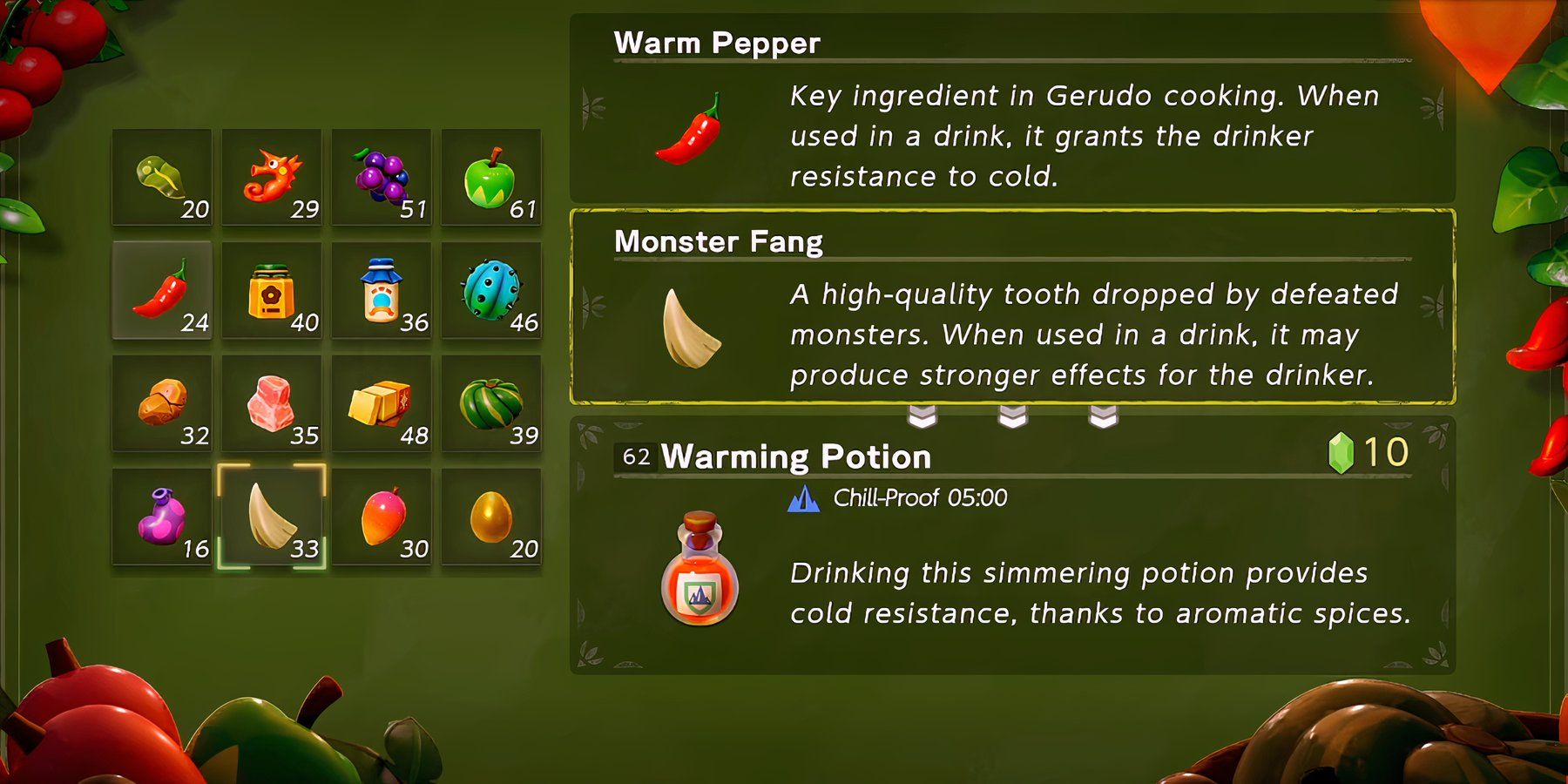 The Legend Of Zelda: Echoes Of Wisdom - All Monster Potion Recipes