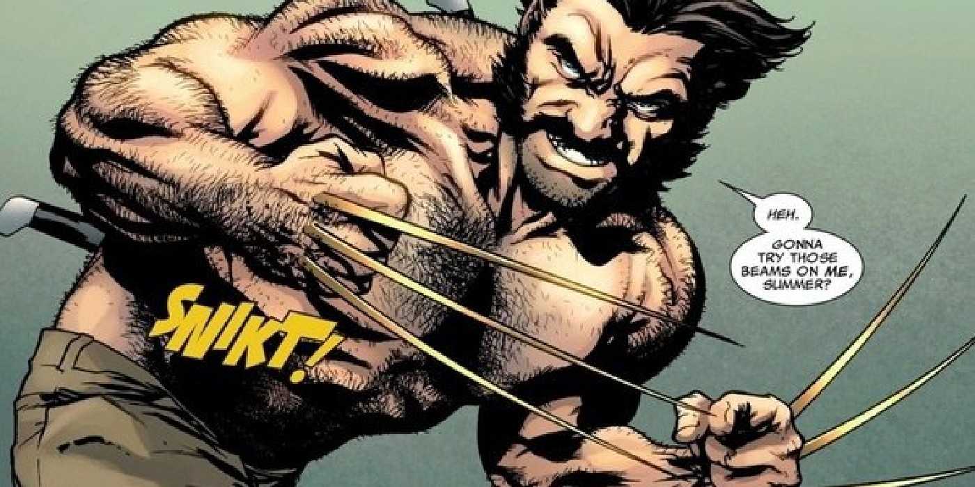 wolverine with adamantine claws