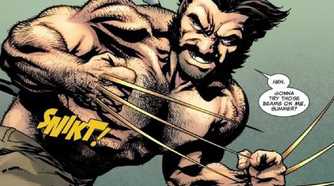 wolverine with adamantine claws