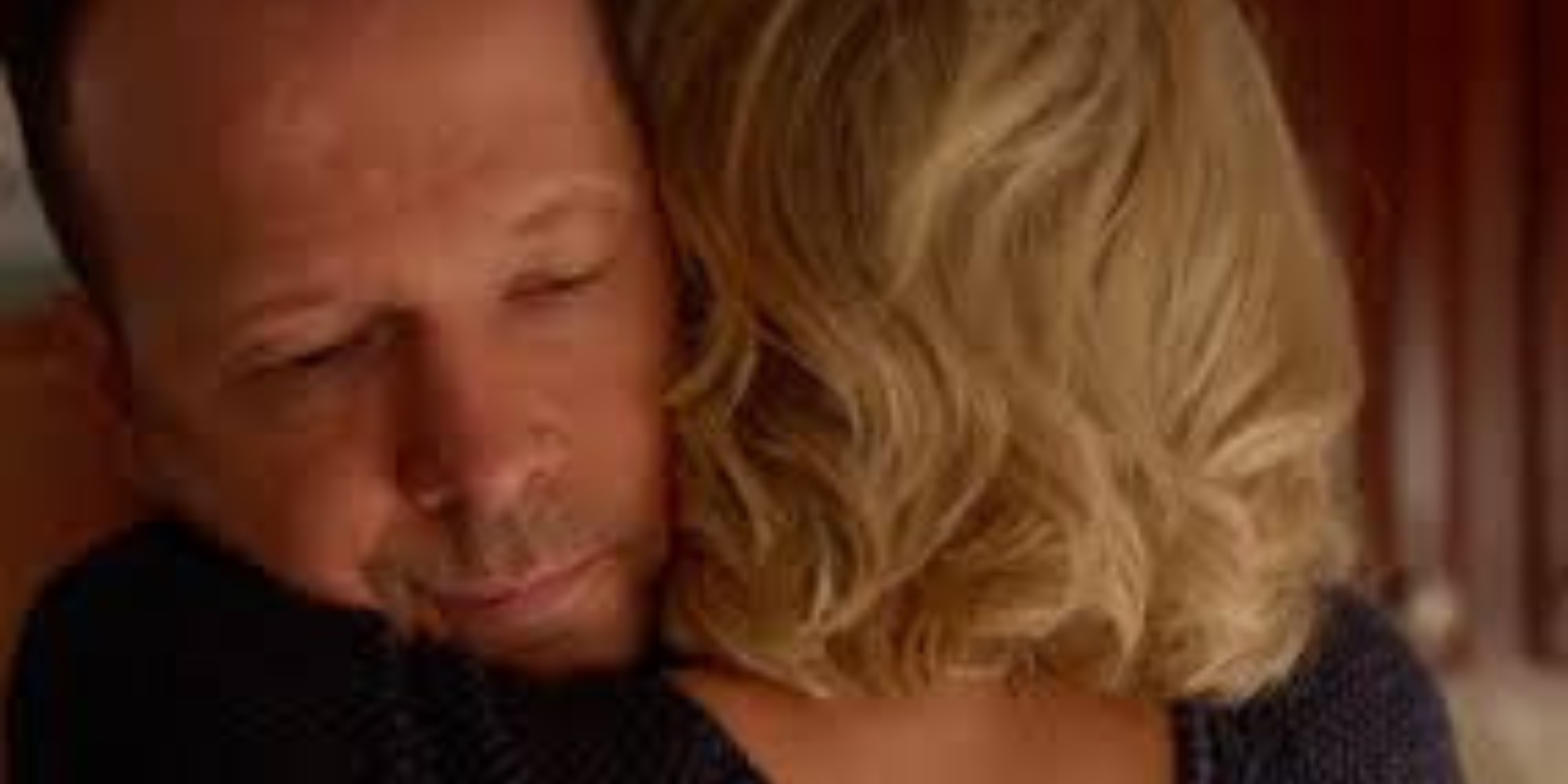 Blue Bloods Closeup of Danny and Linda hugging