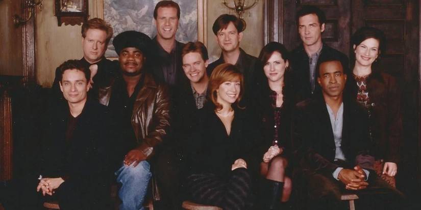 The cast photo for Saturday Night Live season 22
