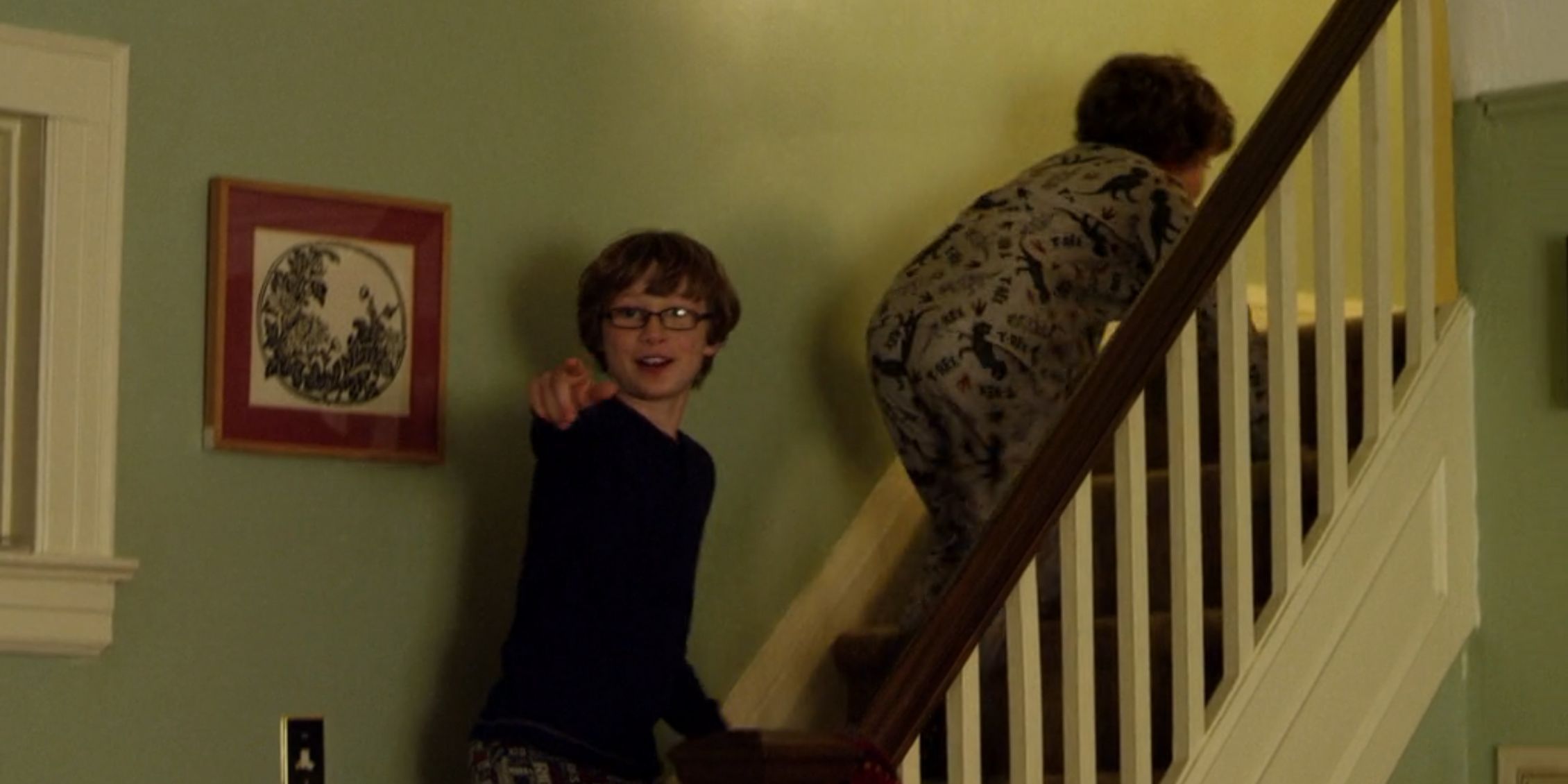 Blue Bloods young Sean and Jack going upstairs to bed