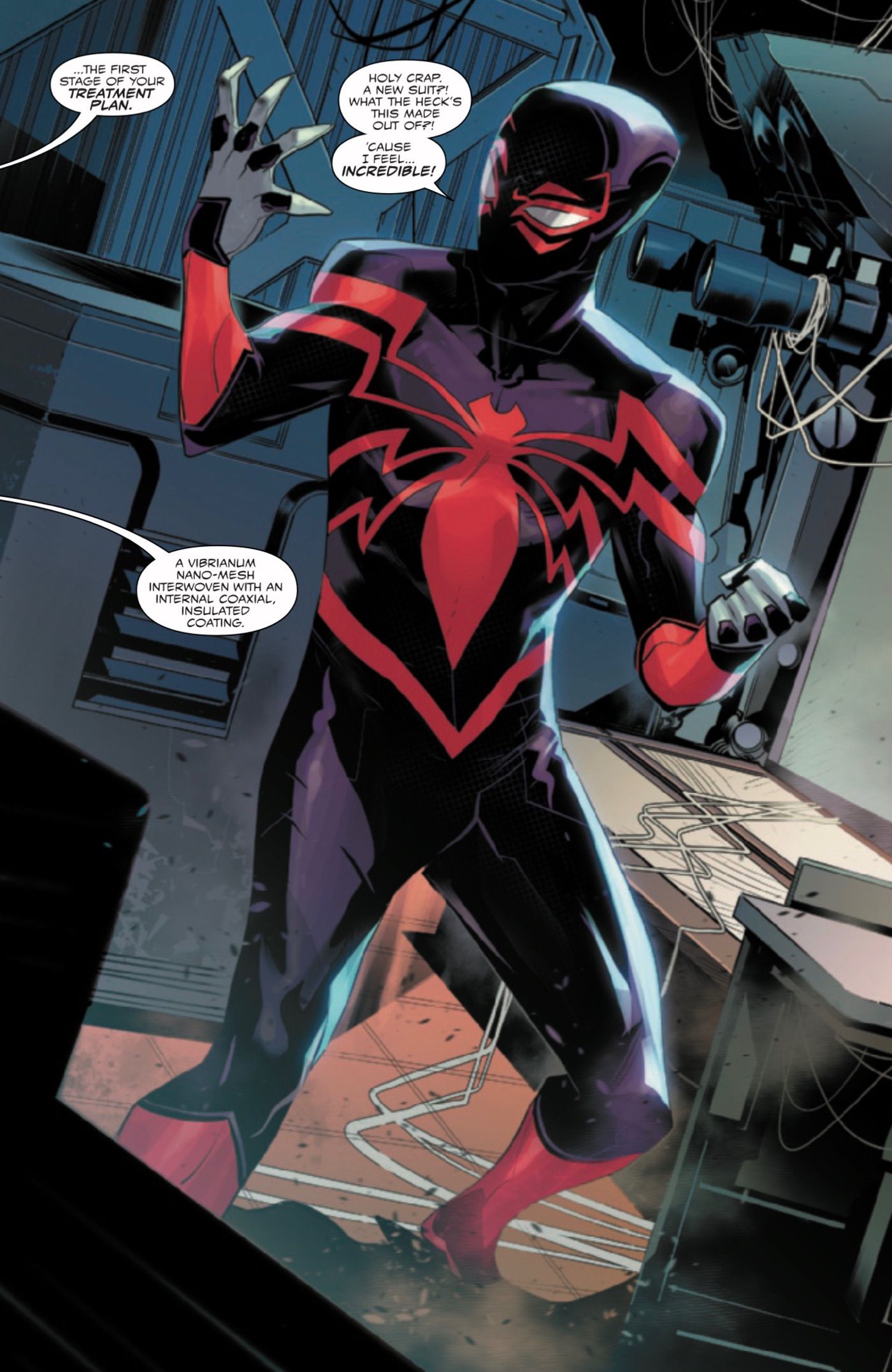 Miles Morales' New Spider-Man Suit Gives Him The Strongest Webs in 