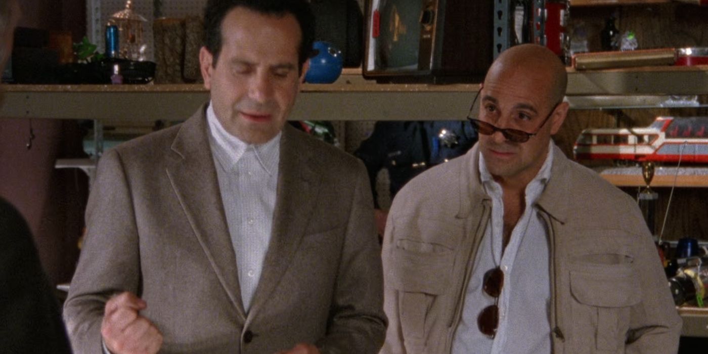 El episodio Monk, ganador del Emmy de Stanley Tucci, hizo que la actuación de Tony Shalhoub fuera aún más impresionante