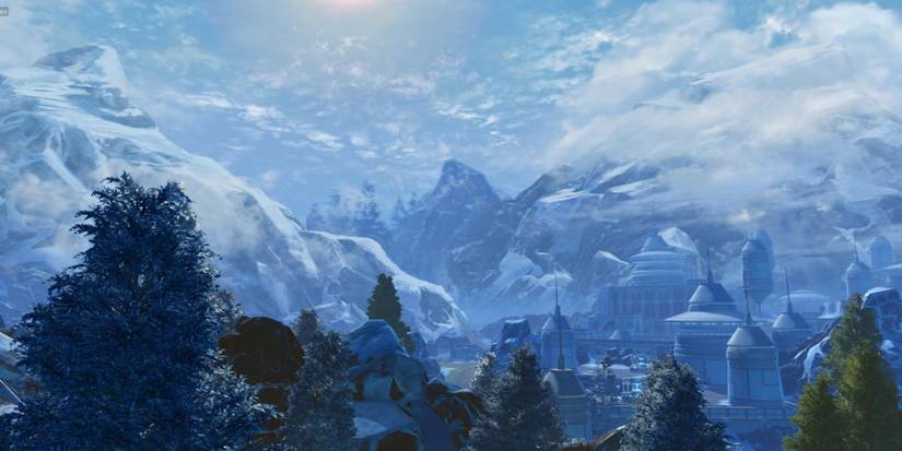 Alderaan Mountains in Star Wars The Old Republic