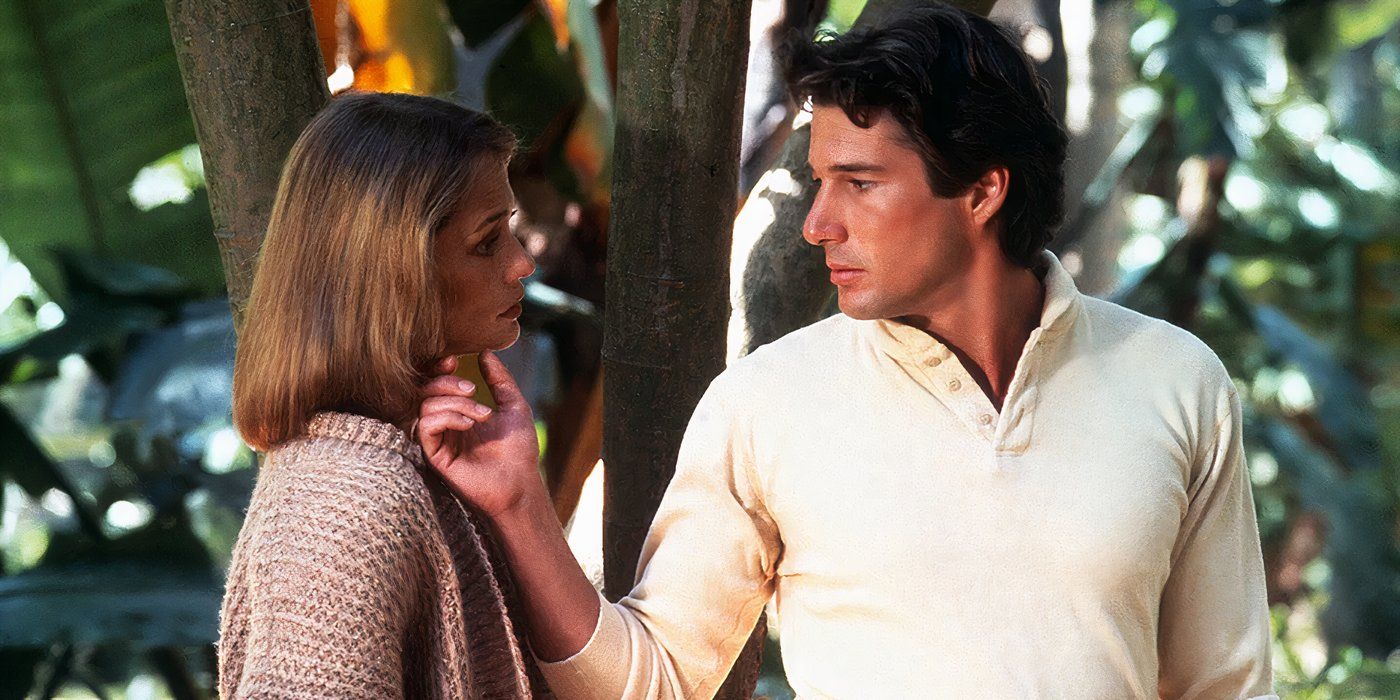 American Gigolo (1980) Richard Gere caresses a woman's face in a subjective way in his role as a male escort 