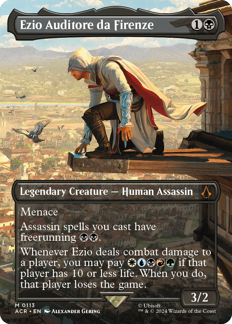 Ezio Auditore da Firenze MtG Card.