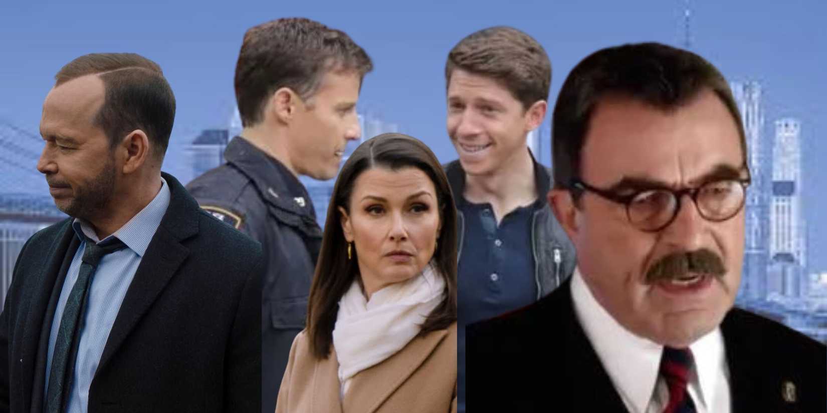 Custom image of Frank and all of his kids plus Joe Hill against the NYC skyline