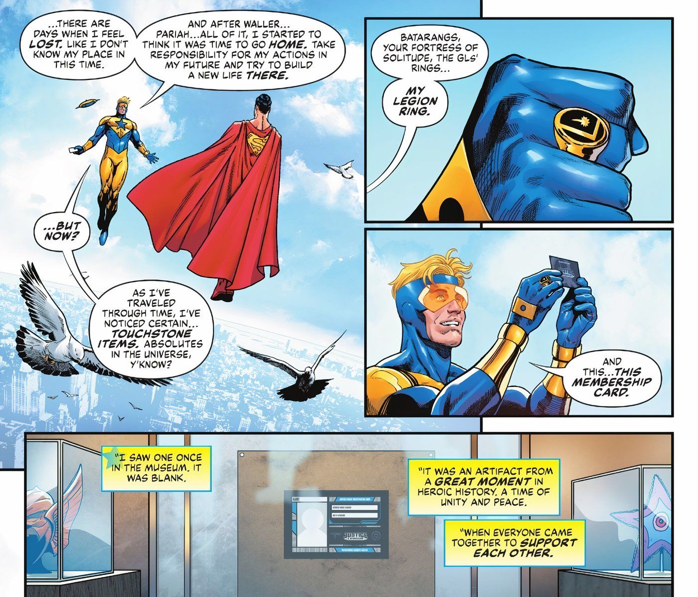 Booster Gold’s Original Costume Is Back, And I’m Convinced It’s 