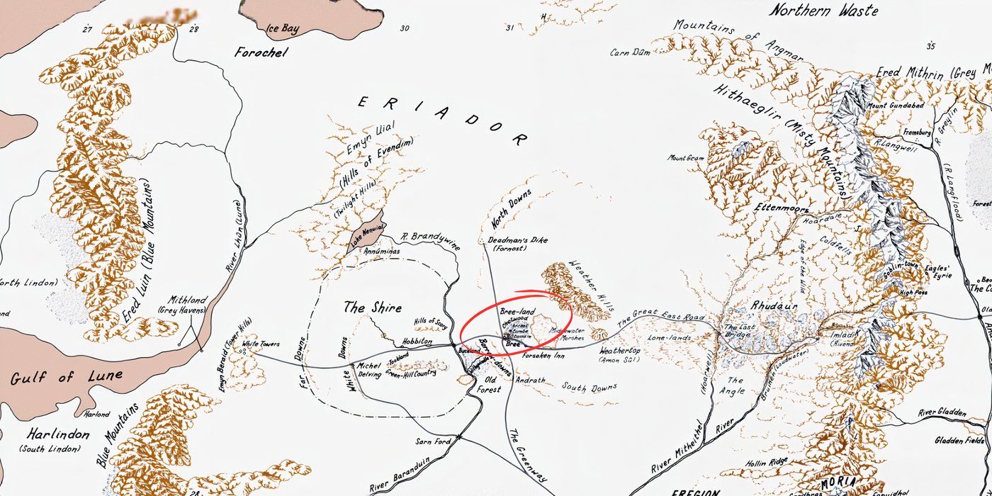 Explicación del mapa del Señor de los Anillos: todas las ubicaciones de la Tierra Media