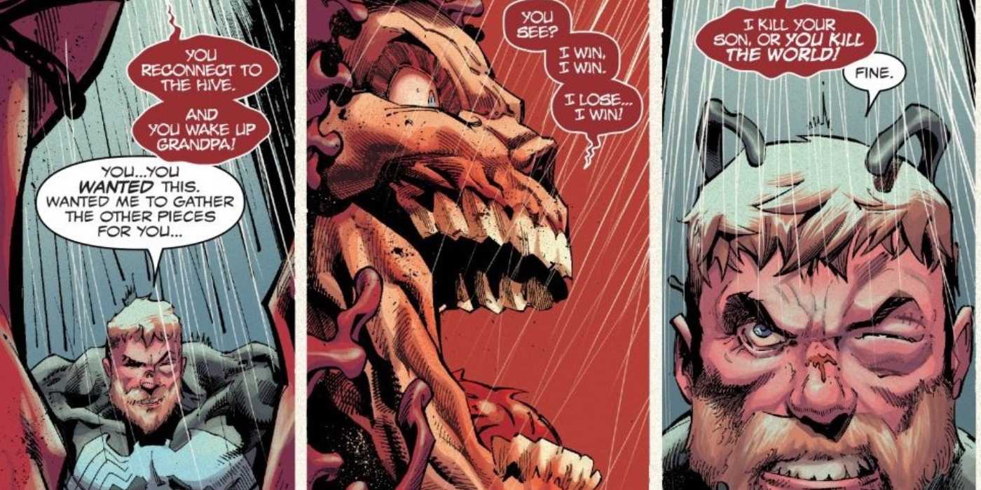 Carnage Forces Venom To Choose Dylan or the World