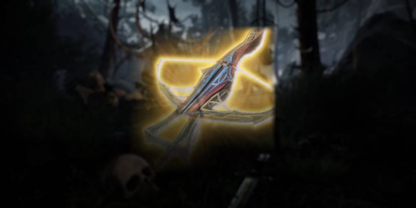 Close up of Harold crossbow in Baldur's Gate 3.