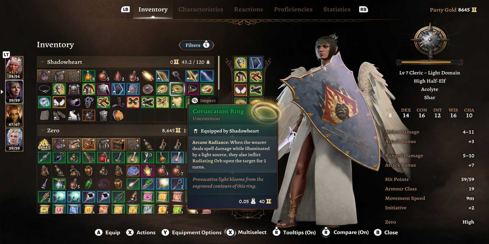 Baldur's Gate 3: 10 Best Armour Pieces For Clerics
