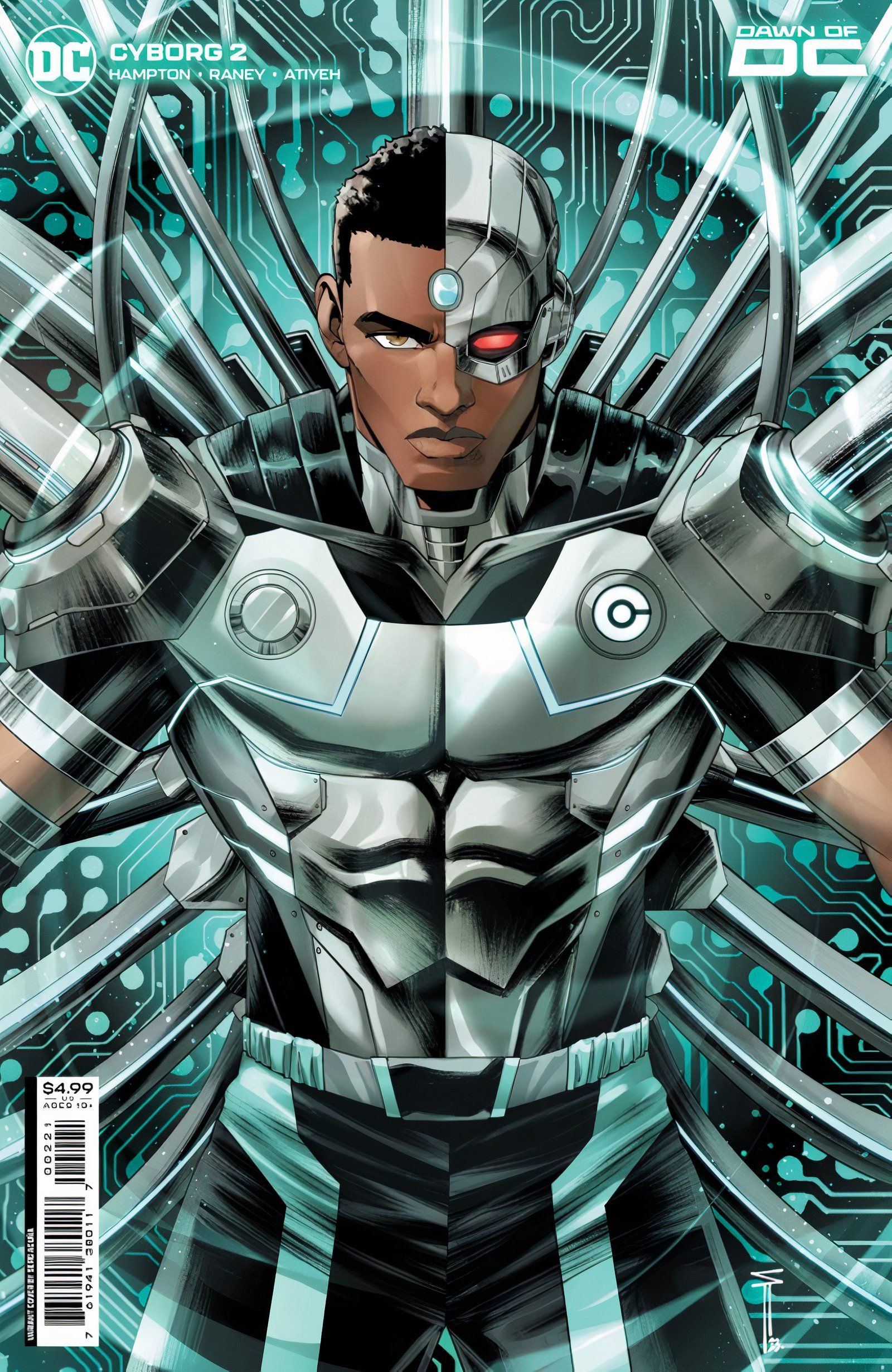 Capa completa da pedra Victor Cyborg #2