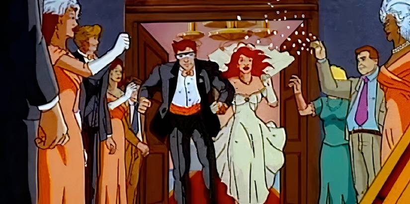 cyclops and Jean get married in X-Men the Animated Series