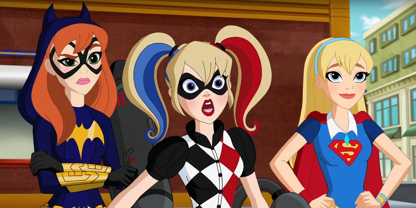 DC Suphero Girls Batgirl Harley Quinn Supergirl