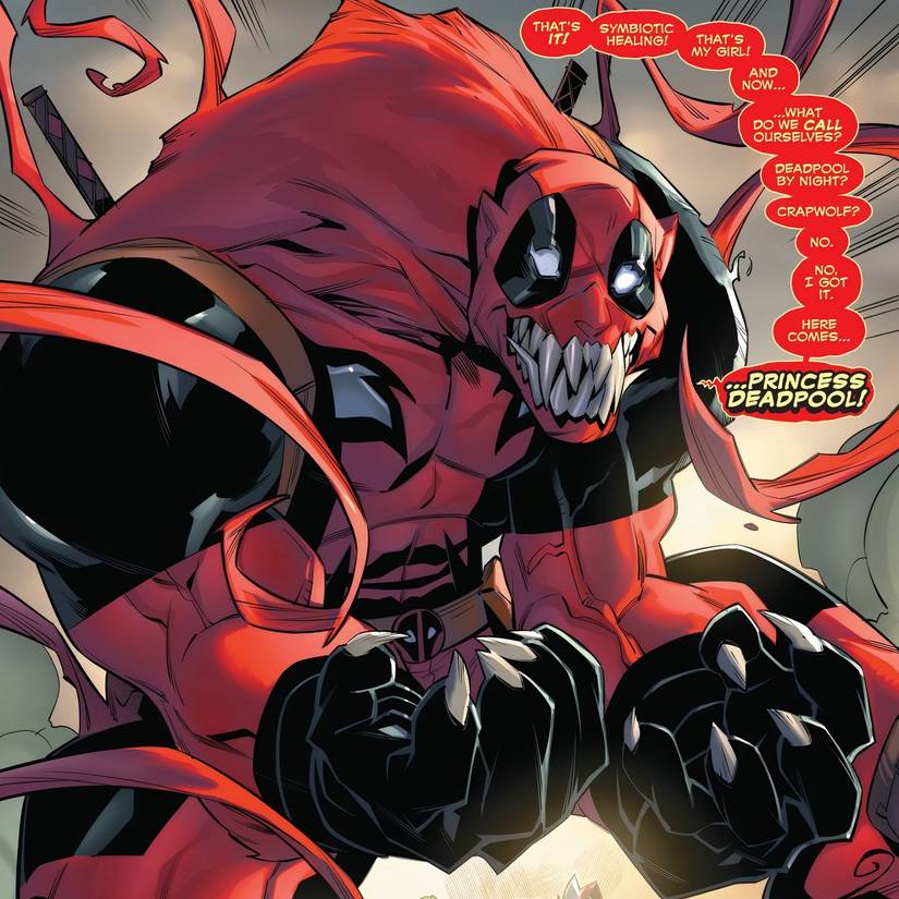 Deadpool Carnage Symbiote Deadpool Officially Has Marvel's Most