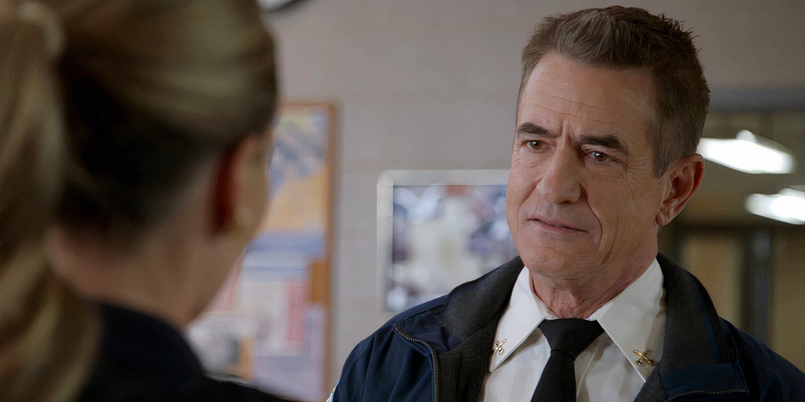 Dermot Mulroney as Dom Pascal in Chicago Fire season 13 episode 5