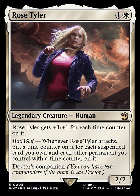 Rose Tyler MTG Card.