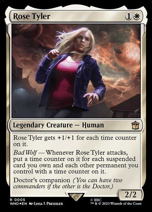 Rose Tyler MTG Card.