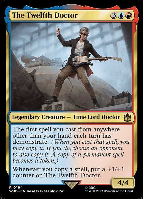 The Twelth Doctor MTG Card.