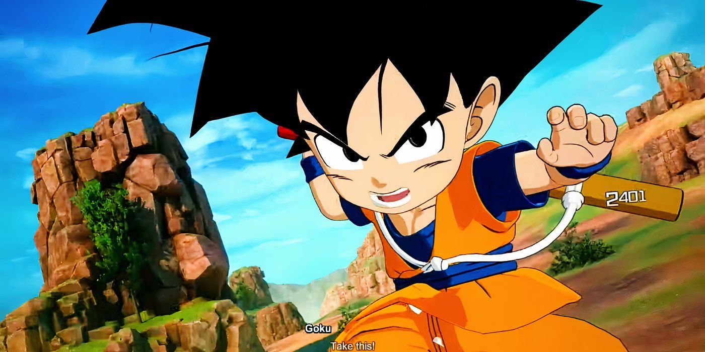 Dragon Ball Sparking Zero Daima Goku (Mini) obtiene su estudio de poder.