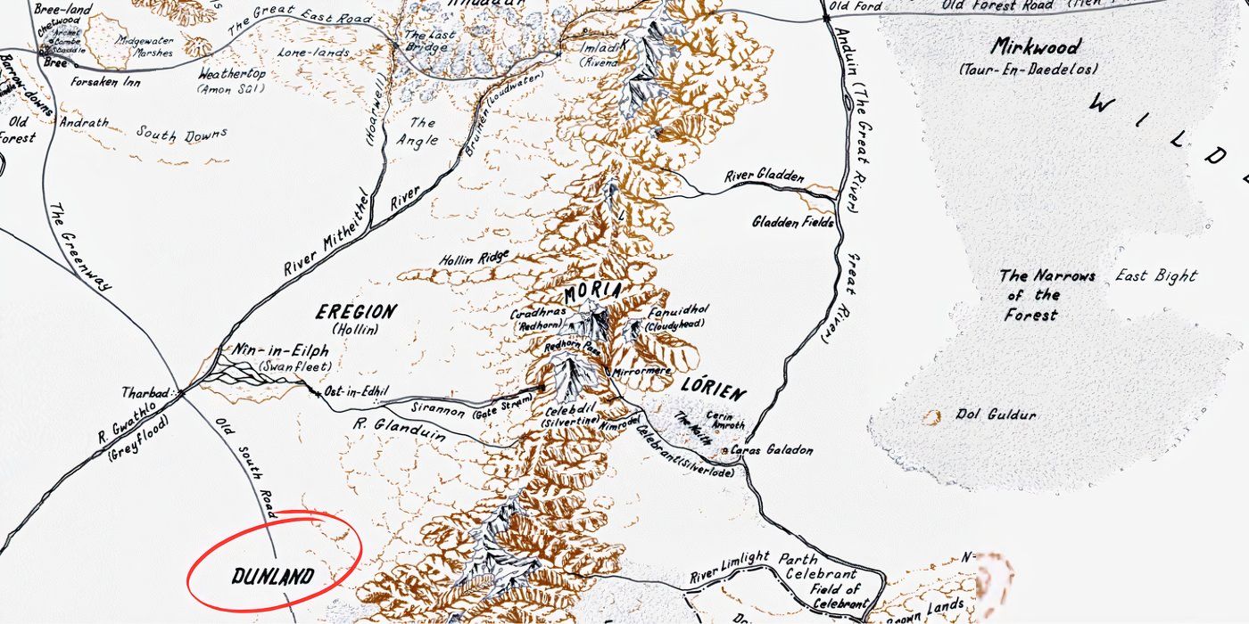 Explicación del mapa del Señor de los Anillos: todas las ubicaciones de la Tierra Media