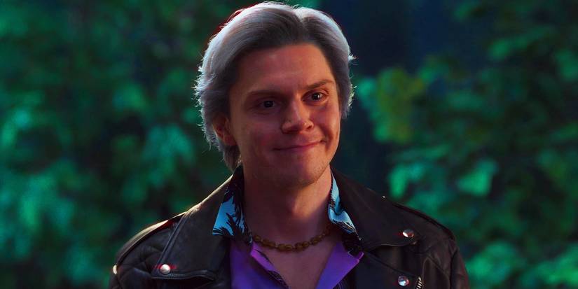 Evan Peters como Ralph Bohner posando como Pietro Maximoff em WandaVision