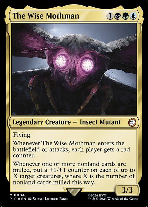 The Wise Mothman MTG card.
