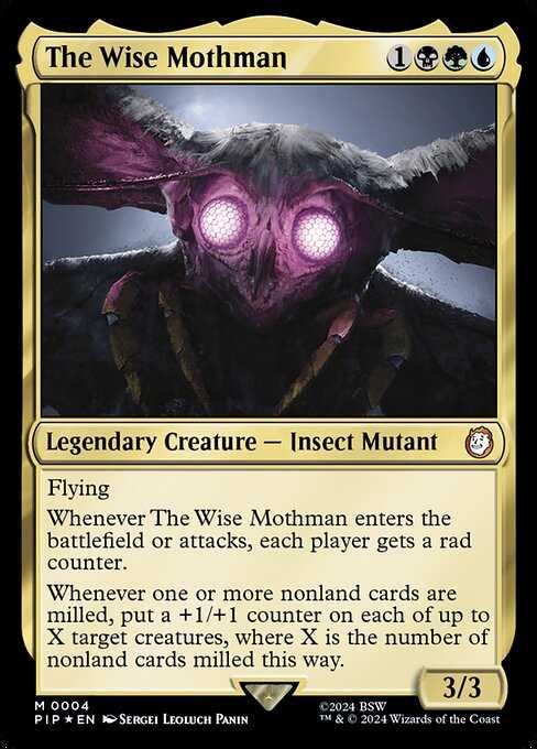 The Wise Mothman MTG card.