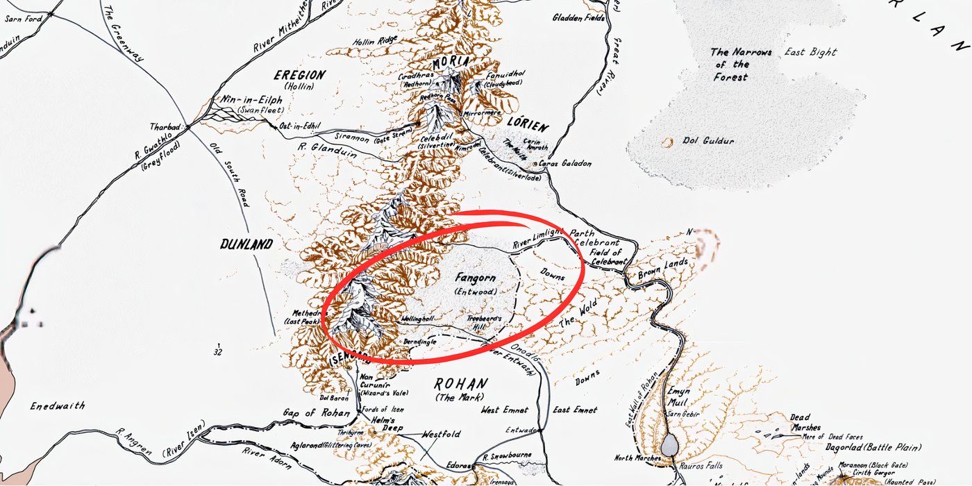 Explicación del mapa del Señor de los Anillos: todas las ubicaciones de la Tierra Media