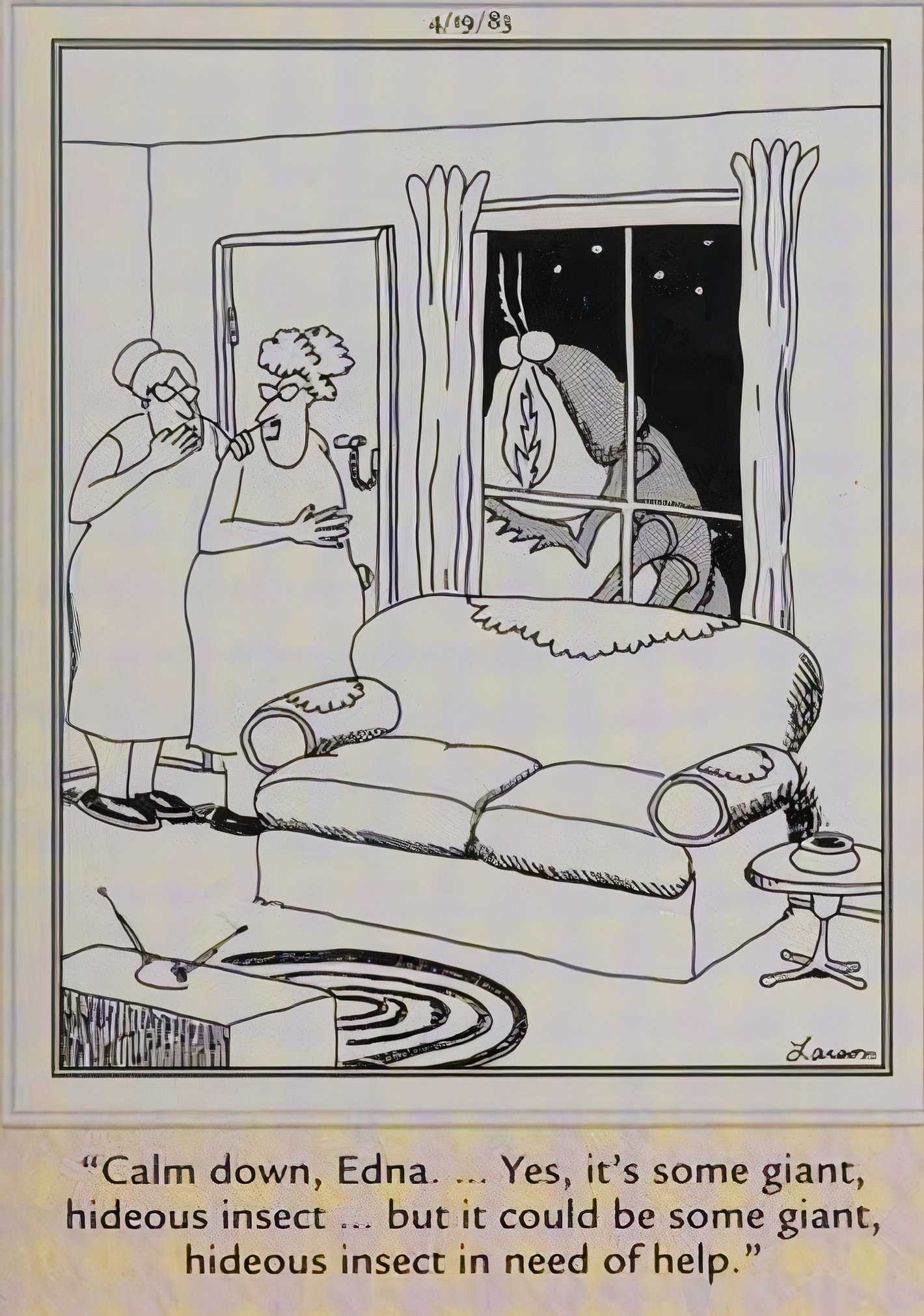 Woman Into Insect The Far Side's