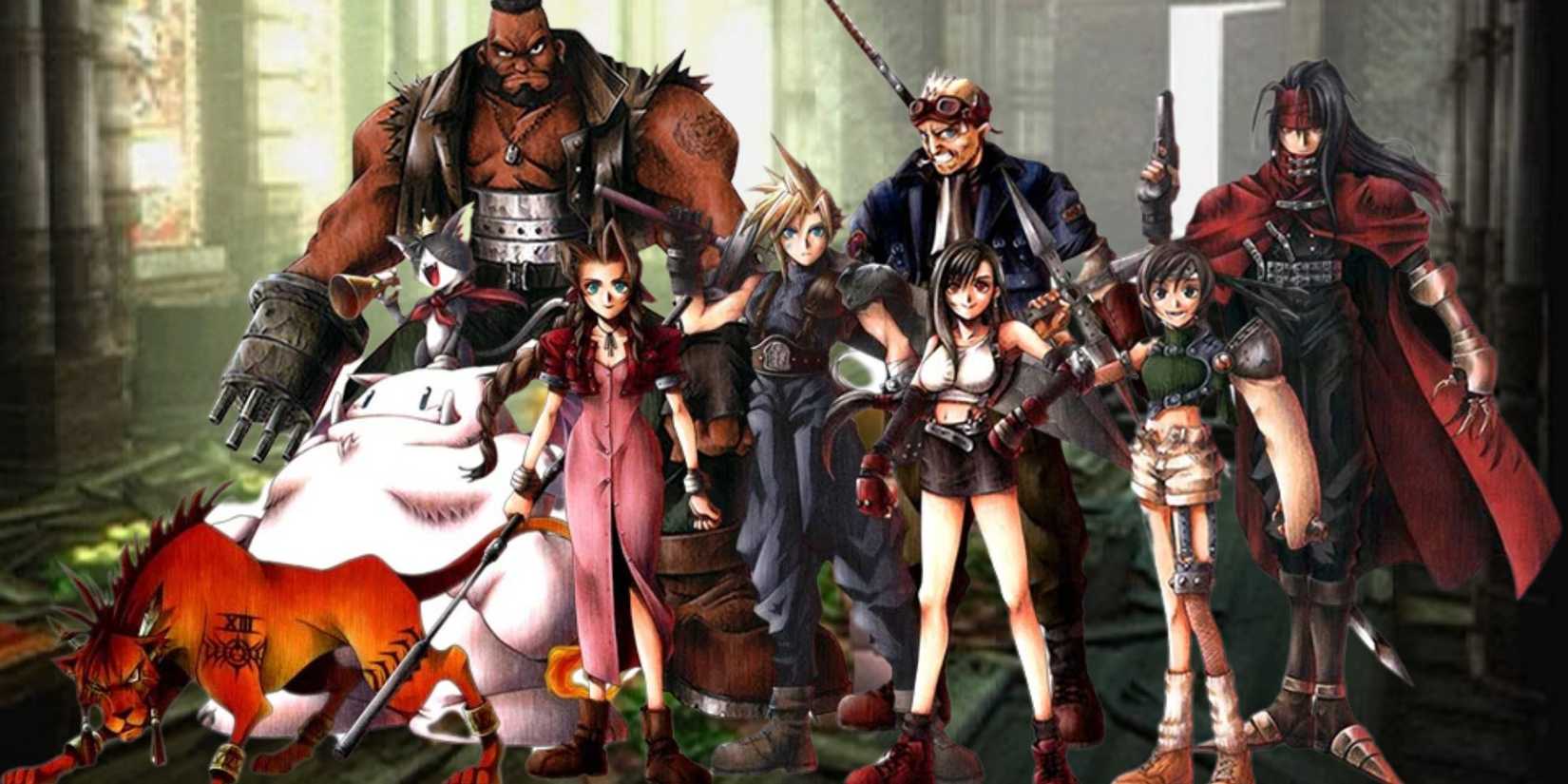 Final Fantasy 7 characters from 1997