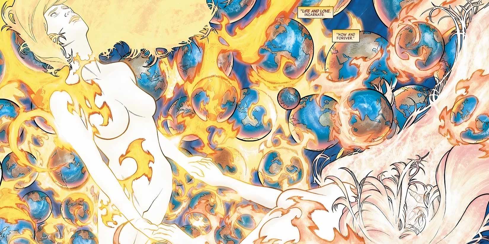 Firehair and Starbrand sacrifice themselves to save the Multiverse.