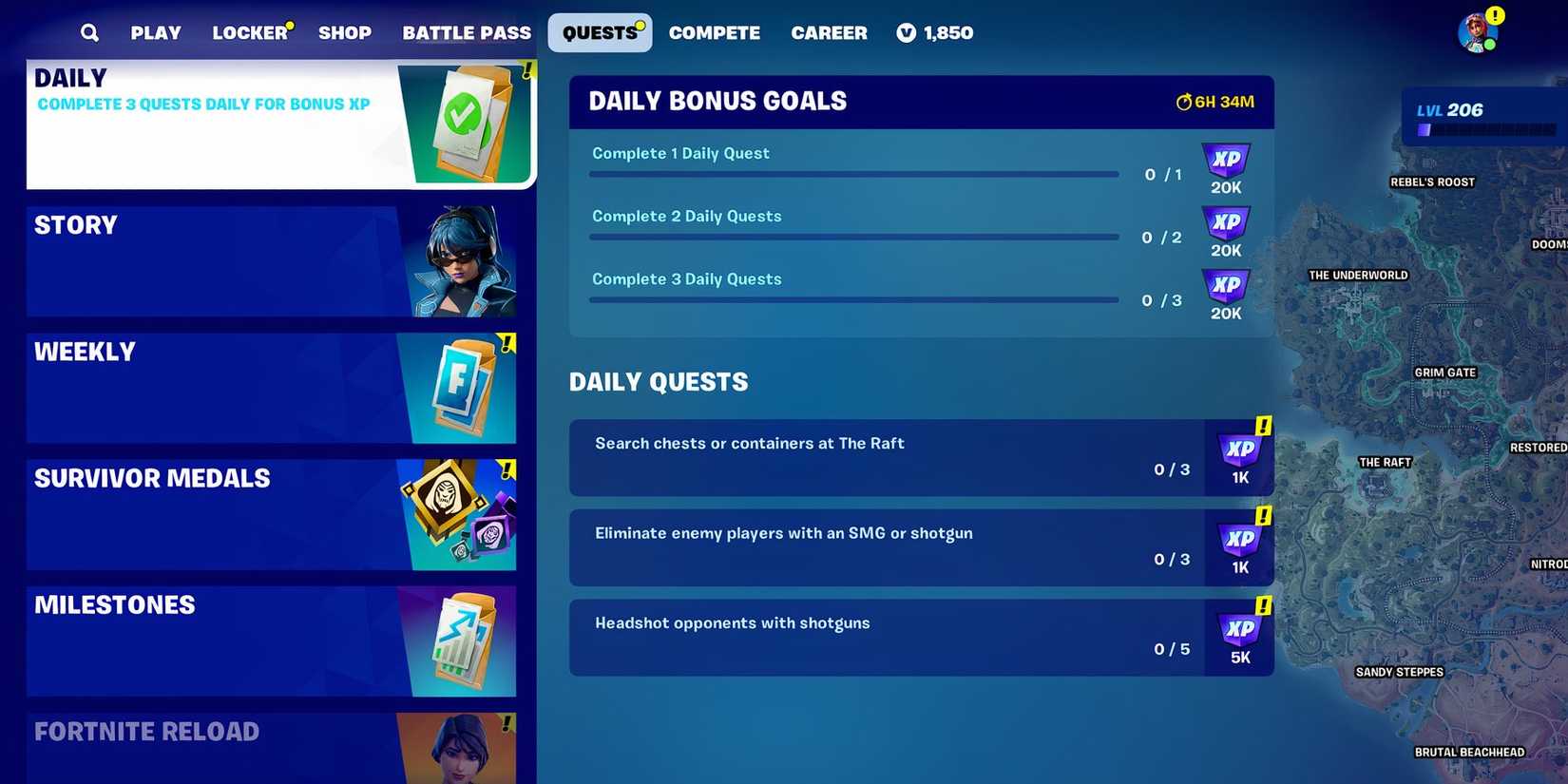 Fortnitte Chapter 5 Menu Fortnite: End of Chapter 5 Season 4 - Essential Checklist