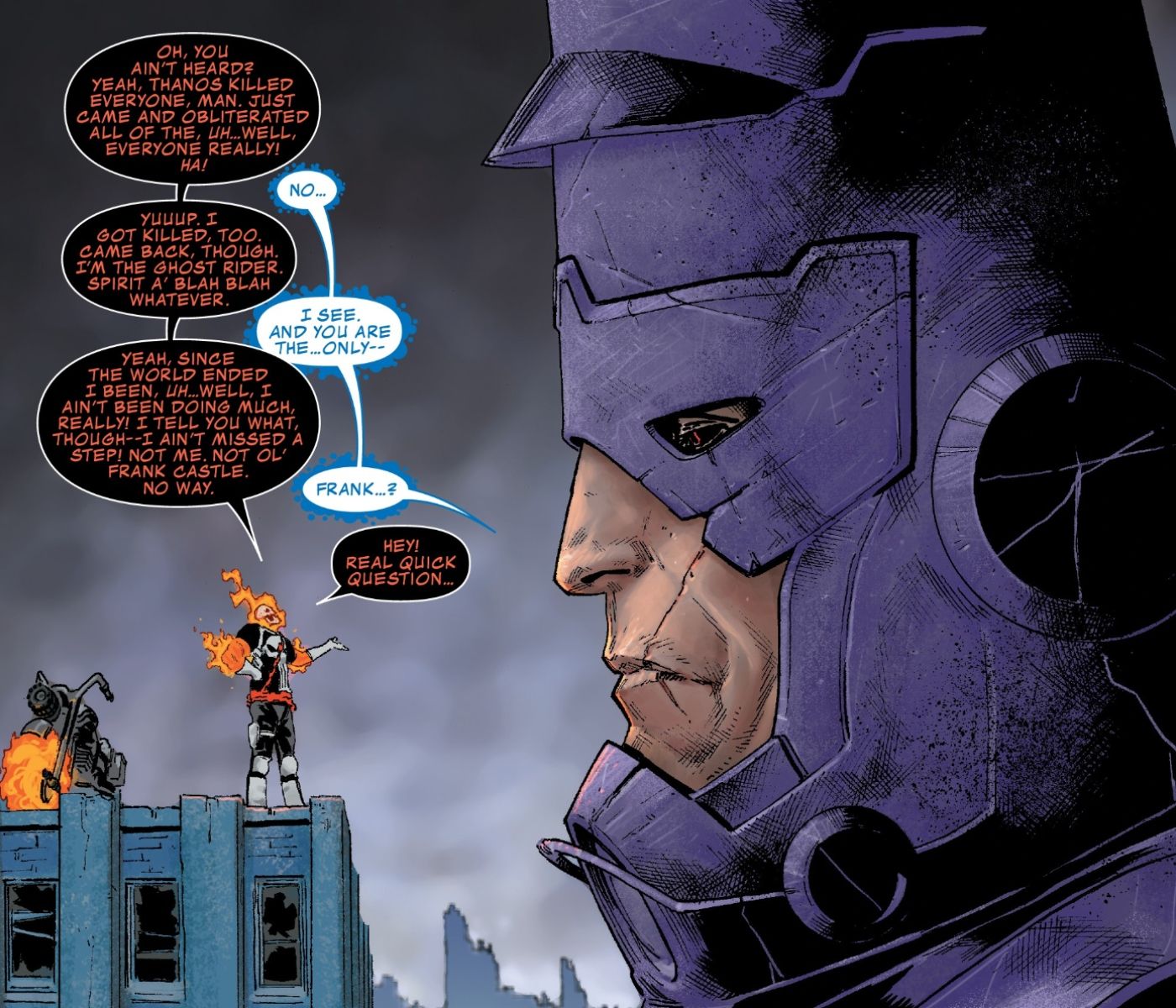Galactus vs Ghost Rider Finally Settles Marvel's Ultimate Cosmic Face-Off