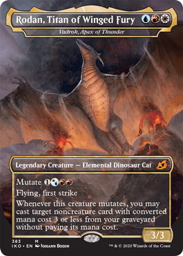 Rodan, Titan of Winged Fury MTG card.