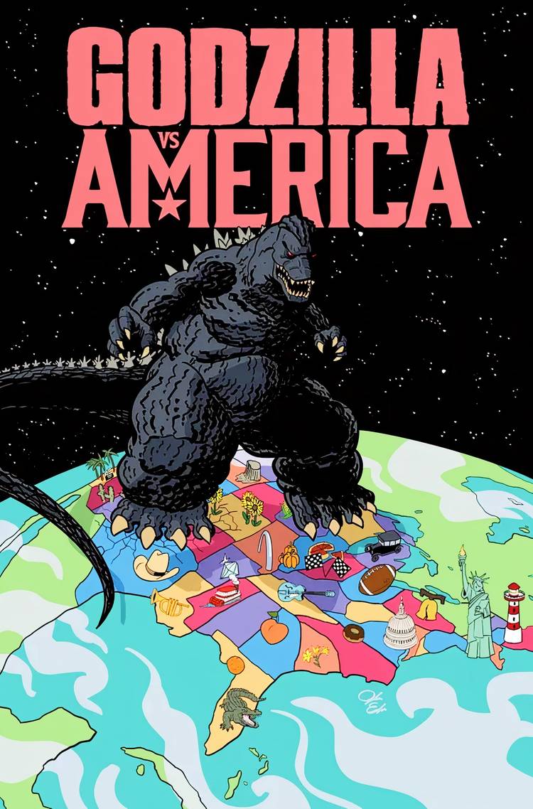 GODZILLA VS AMERICA New Series Sends The Kaiju on A